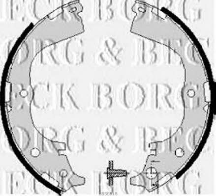 Borg & beck BBS6018 Brake shoe set BBS6018