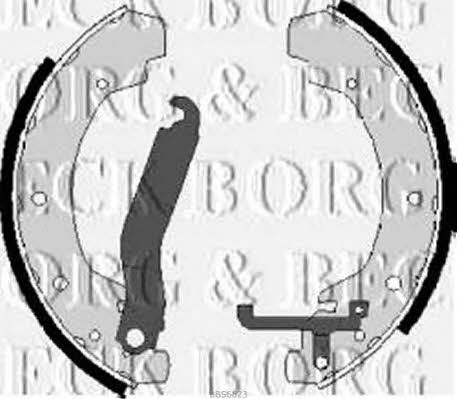 Borg & beck BBS6023 Brake shoe set BBS6023