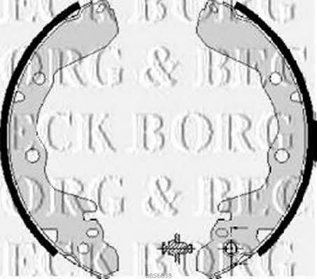 Borg & beck BBS6038 Brake shoe set BBS6038