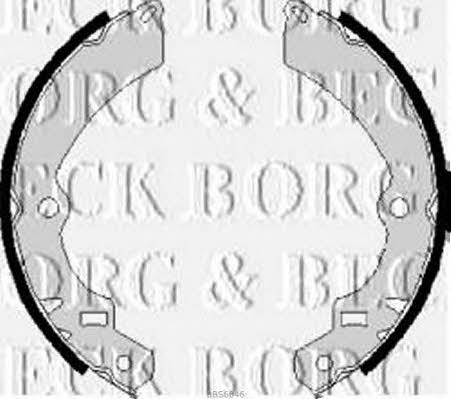 Borg & beck BBS6046 Brake shoe set BBS6046