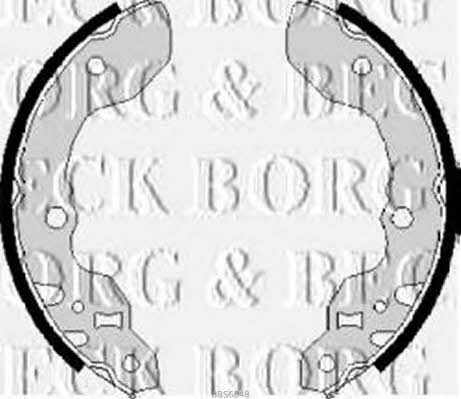 Borg & beck BBS6048 Brake shoe set BBS6048