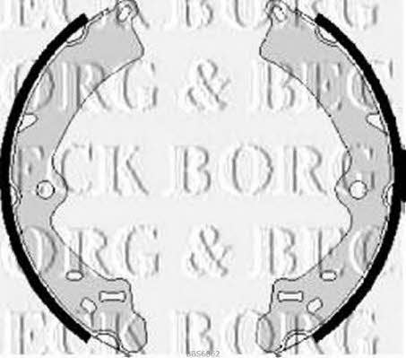 Borg & beck BBS6062 Brake shoe set BBS6062