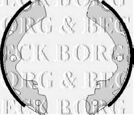 Borg & beck BBS6066 Brake shoe set BBS6066