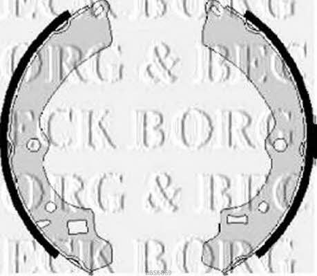 Borg & beck BBS6069 Brake shoe set BBS6069