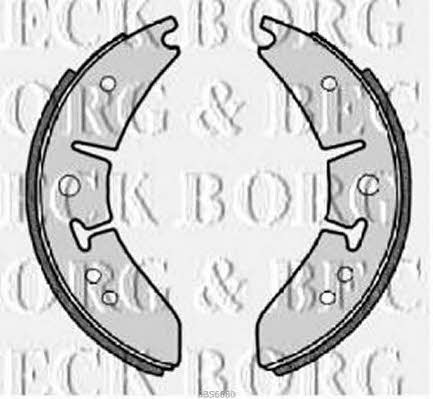 Borg & beck BBS6080 Brake shoe set BBS6080