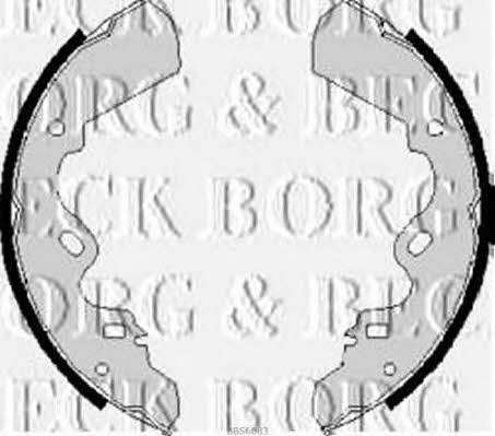 Borg & beck BBS6083 Brake shoe set BBS6083