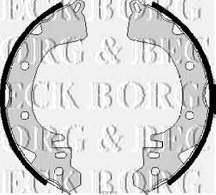 Borg & beck BBS6098 Brake shoe set BBS6098