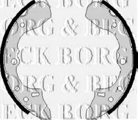 Borg & beck BBS6120 Brake shoe set BBS6120