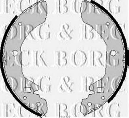 Borg & beck BBS6126 Brake shoe set BBS6126