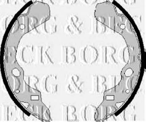 Borg & beck BBS6130 Brake shoe set BBS6130