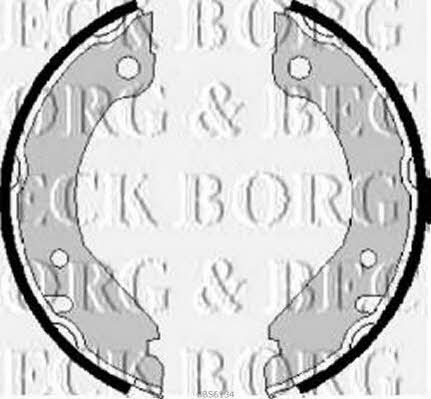 Borg & beck BBS6134 Parking brake shoes BBS6134