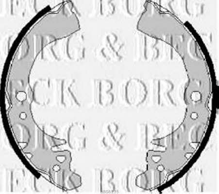 Borg & beck BBS6135 Brake shoe set BBS6135