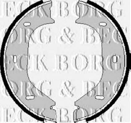 Borg & beck BBS6138 Parking brake shoes BBS6138