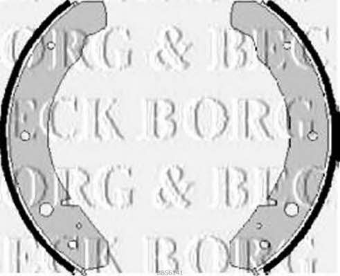 Borg & beck BBS6141 Brake shoe set BBS6141