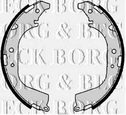 Borg & beck BBS6182 Brake shoe set BBS6182