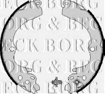Borg & beck BBS6204 Brake shoe set BBS6204