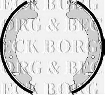 Borg & beck BBS6217 Parking brake shoes BBS6217