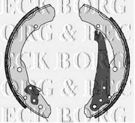 Borg & beck BBS6230 Brake shoe set BBS6230