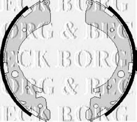 Borg & beck BBS6235 Brake shoe set BBS6235
