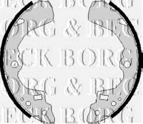 Borg & beck BBS6236 Brake shoe set BBS6236