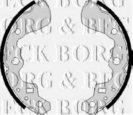 Borg & beck BBS6237 Brake shoe set BBS6237