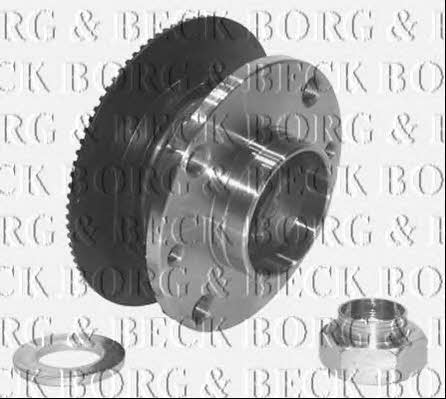 Borg & beck BWK314 Wheel hub with rear bearing BWK314