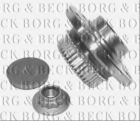 Borg & beck BWK720 Wheel hub with rear bearing BWK720
