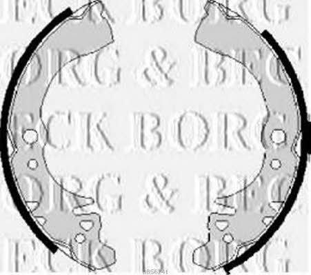 Borg & beck BBS6241 Brake shoe set BBS6241