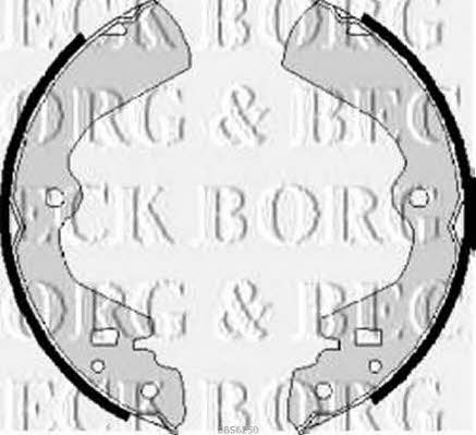 Borg & beck BBS6250 Brake shoe set BBS6250