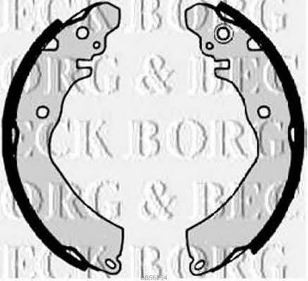 Borg & beck BBS6254 Brake shoe set BBS6254