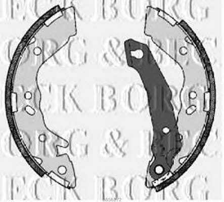 Borg & beck BBS6272 Brake shoe set BBS6272