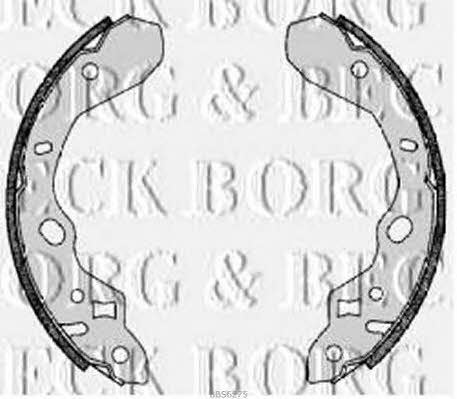 Borg & beck BBS6275 Brake shoe set BBS6275