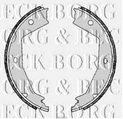Borg & beck BBS6284 Parking brake shoes BBS6284