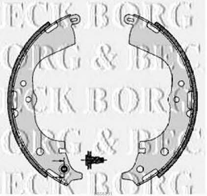 Borg & beck BBS6291 Brake shoe set BBS6291
