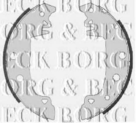 Borg & beck BBS6305 Brake shoe set BBS6305