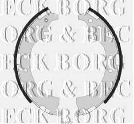 Borg & beck BBS6307 Brake shoe set BBS6307