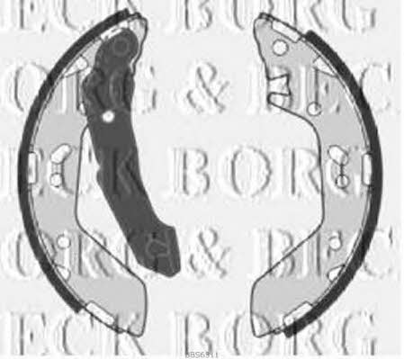 Borg & beck BBS6311 Brake shoe set BBS6311