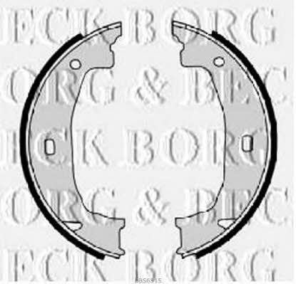 Borg & beck BBS6315 Parking brake shoes BBS6315