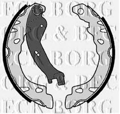 Borg & beck BBS6346 Brake shoe set BBS6346