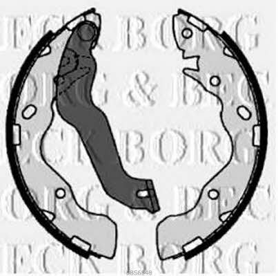 Borg & beck BBS6348 Brake shoe set BBS6348