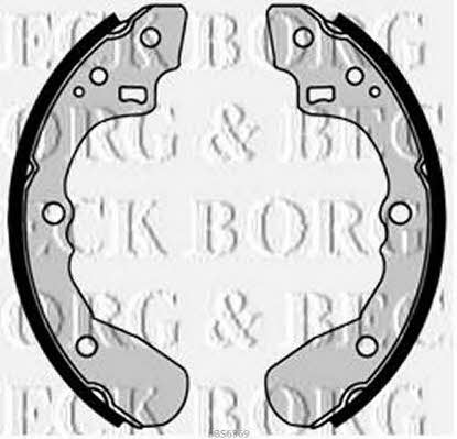 Borg & beck BBS6369 Brake shoe set BBS6369