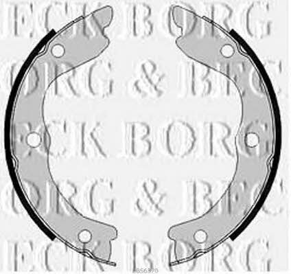 Borg & beck BBS6370 Brake shoe set BBS6370