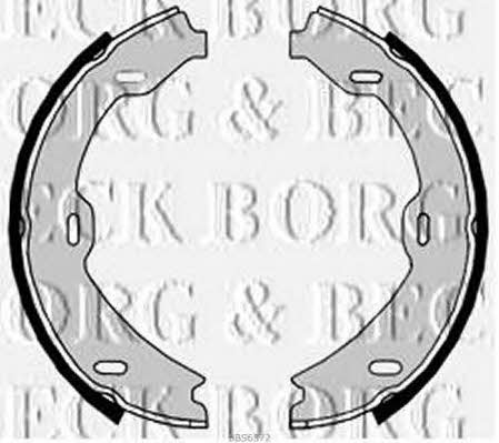 Borg & beck BBS6372 Brake shoe set BBS6372