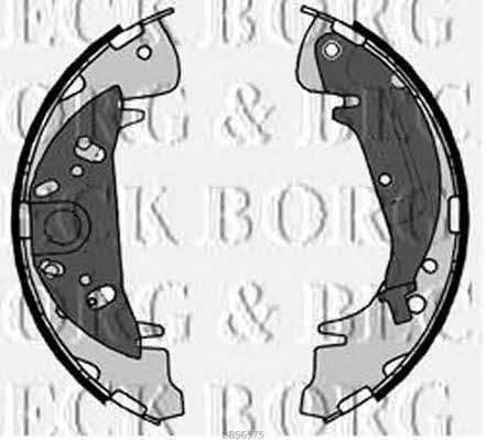 Borg & beck BBS6375 Brake shoe set BBS6375