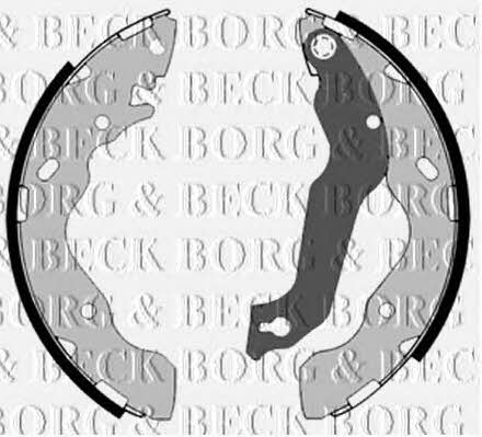 Borg & beck BBS6385 Brake shoe set BBS6385