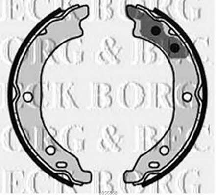 Borg & beck BBS6388 Brake shoe set BBS6388