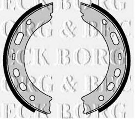 Borg & beck BBS6392 Brake shoe set BBS6392