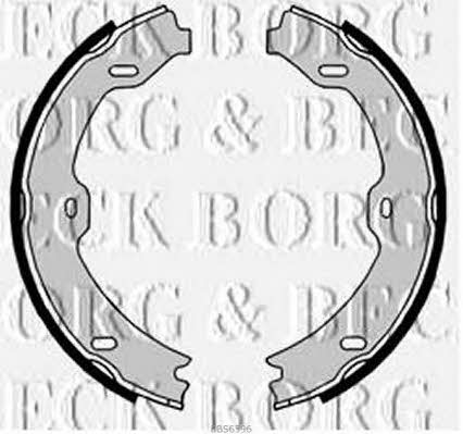 Borg & beck BBS6396 Brake shoe set BBS6396