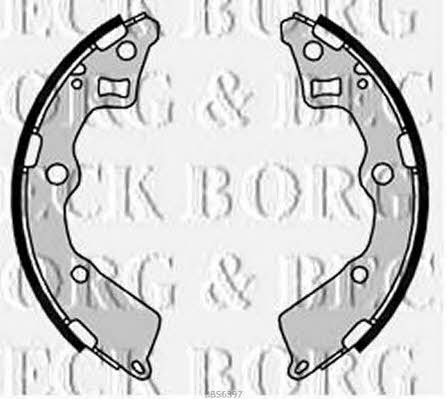 Borg & beck BBS6397 Brake shoe set BBS6397