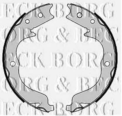 Borg & beck BBS6398 Brake shoe set BBS6398